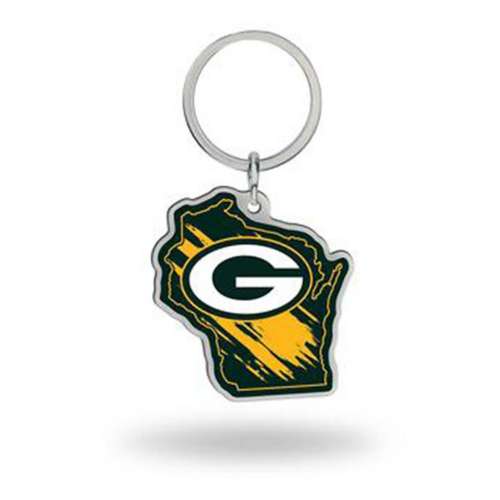 Rico Green Bay Packers Home State Key Chain