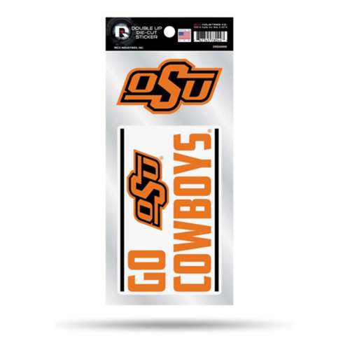 Rico Industries Oklahoma State Cowboys Double Up Decal