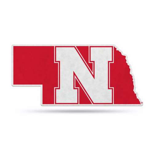 Rico Nebraska Cornhuskers Die Cut Logo Pennant