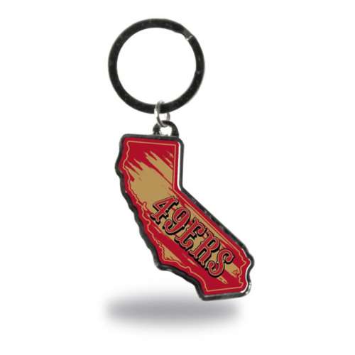 Rico Industries San Francisco 49ers Home State Keychain