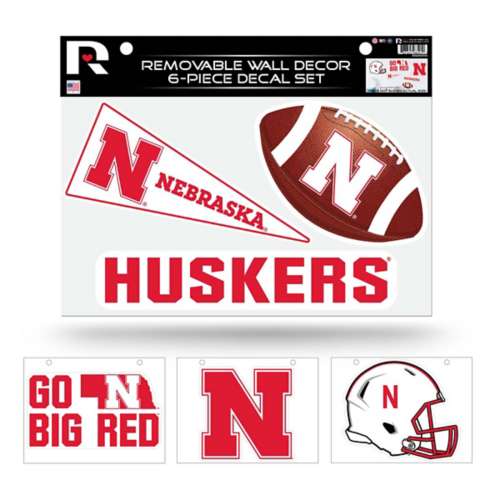 Rico Nebraska Cornhuskers Fathead Logo Sticker