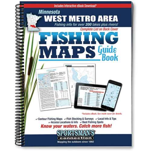 Sportsmans Connection West Metro Minnesota Fishing Map Guide