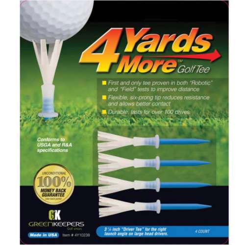 Charter Products 4 Yards More 3-1/4 Golf Tee