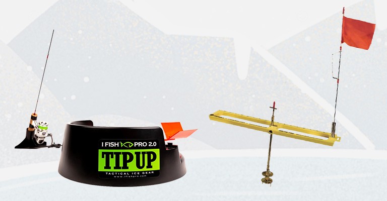 Frabill ice fishing tip-up