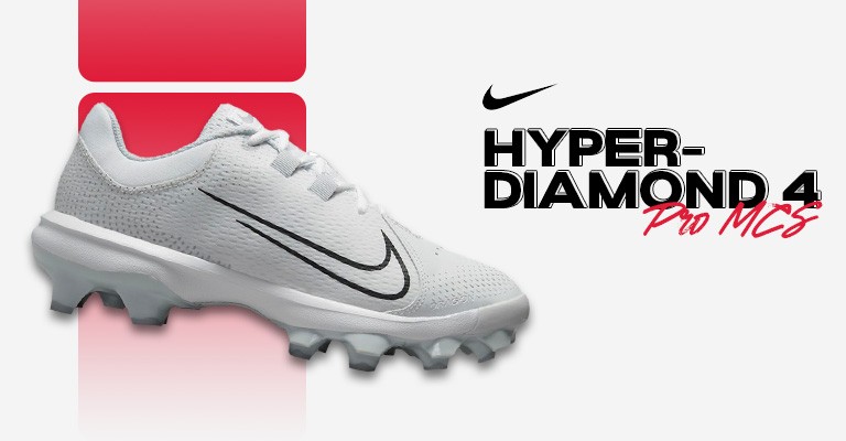 Womens Nike Hyperdiamond 4 Pro MCS Softball Cleats