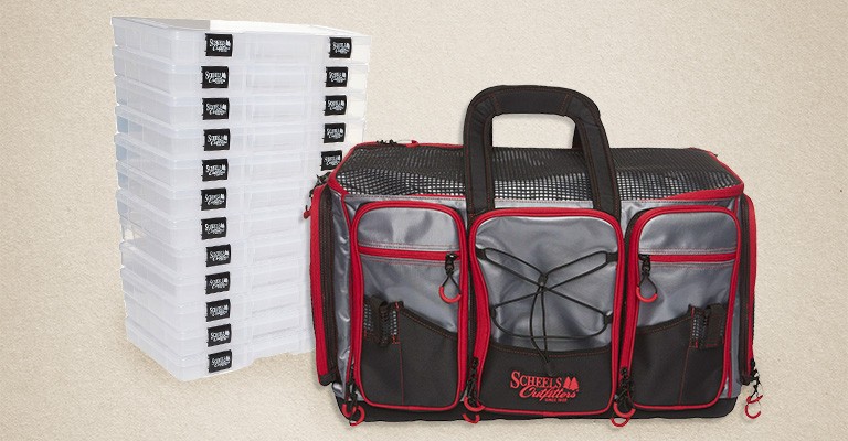 Soft Sided Fishing Tackle Boxes & Bags for sale