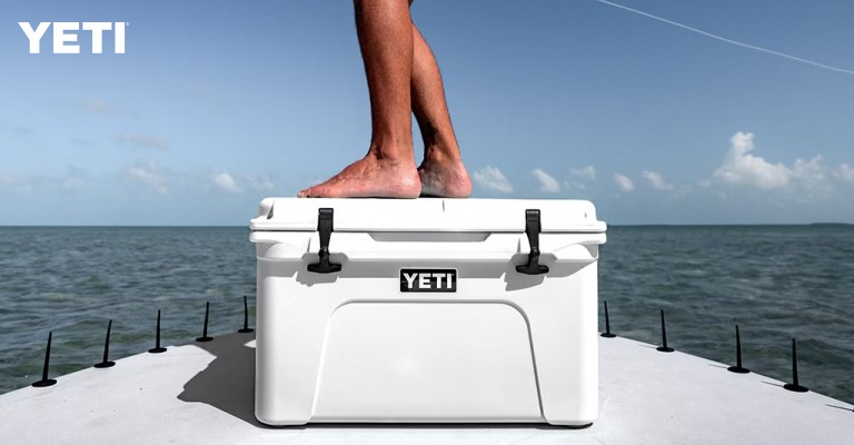 Smallest yeti deals cooler size