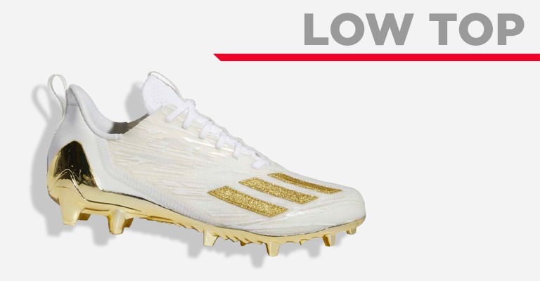 a low top football cleat