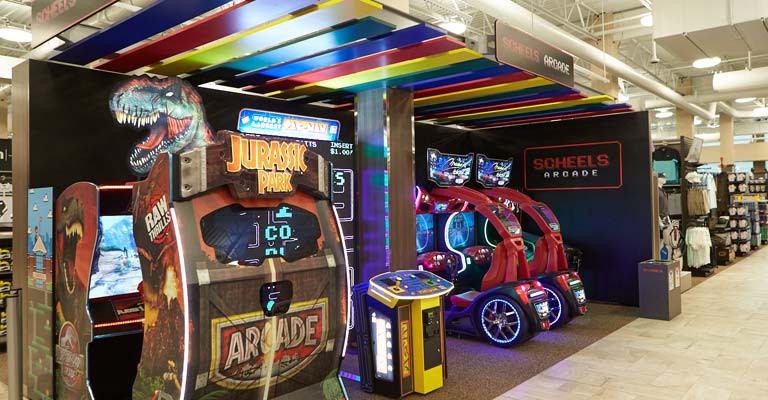 scheels arcade