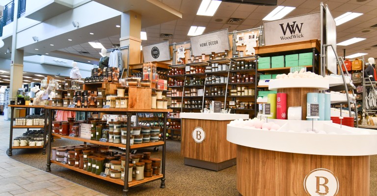 a variety of bath and body products