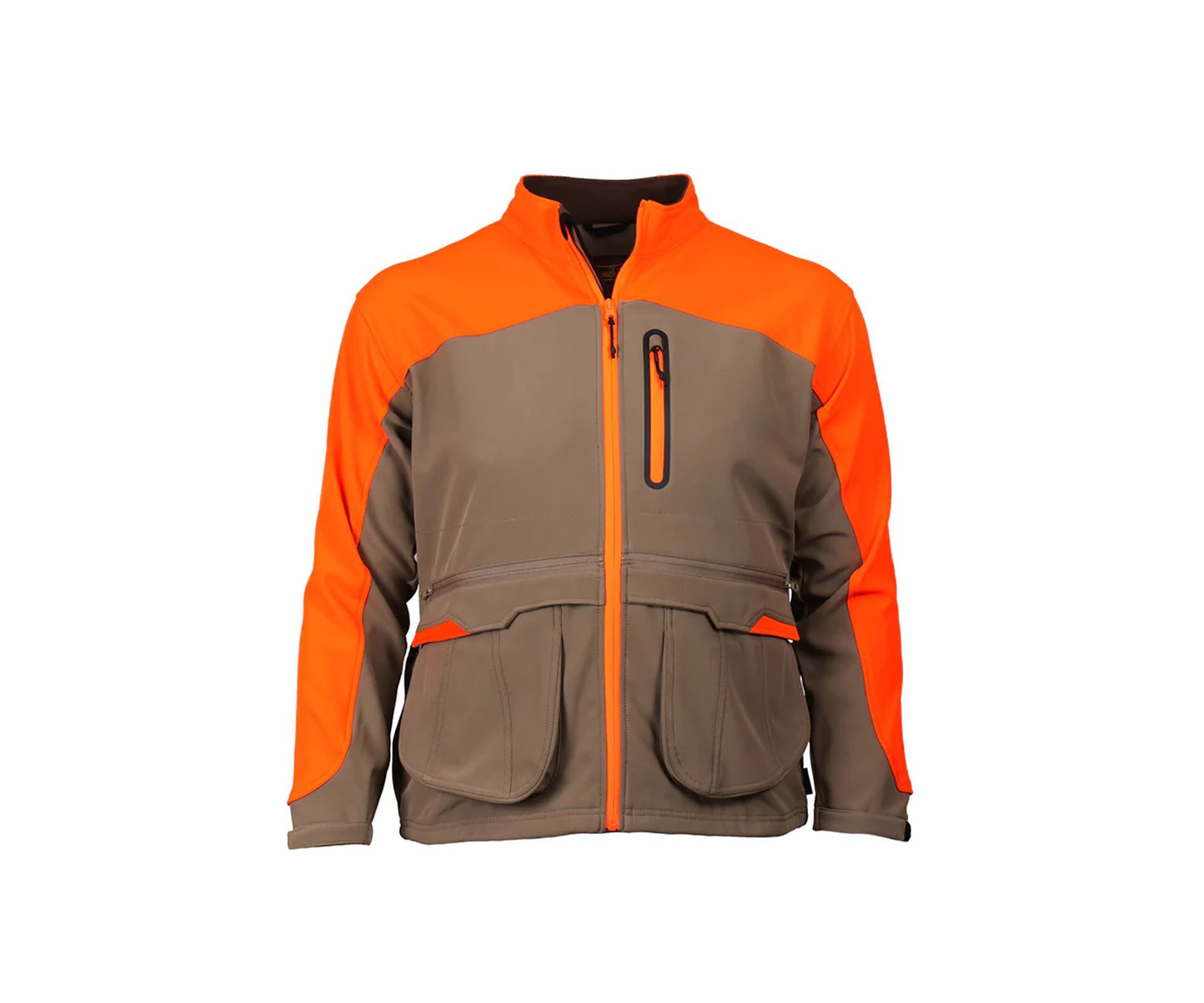 新品: Gamehide】オレンジ迷彩: フリースジャケット: USサイズM