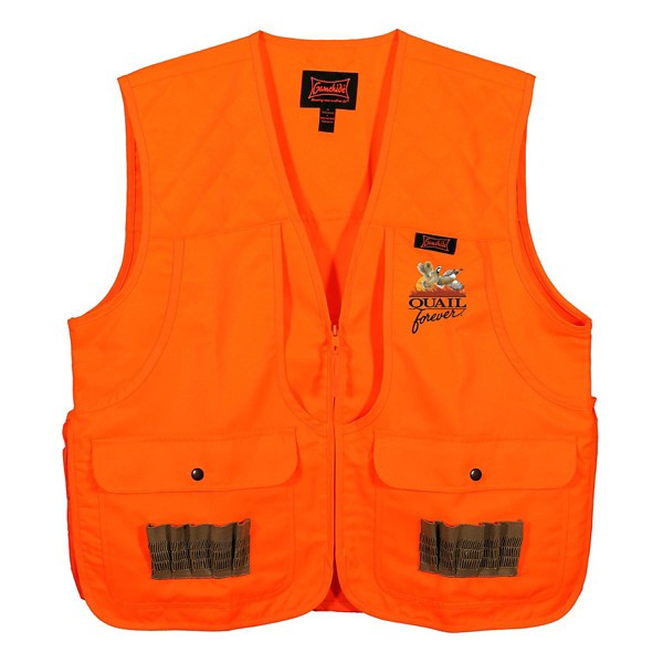 GAMEHIDE Men's  Quail Forever Front Loader Hunting Vest