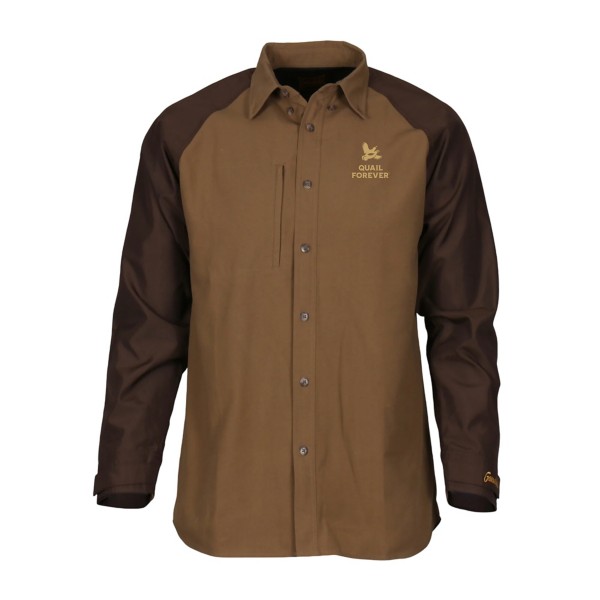 GAMEHIDE Men's  Quail Forever Briar Buster Long Sleeve Shirt