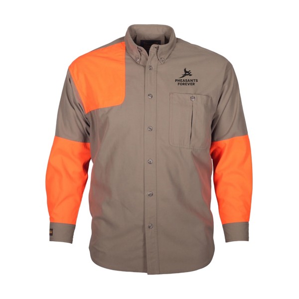 GAMEHIDE Men's  Pheasants Forever Upland Shooting Shirt