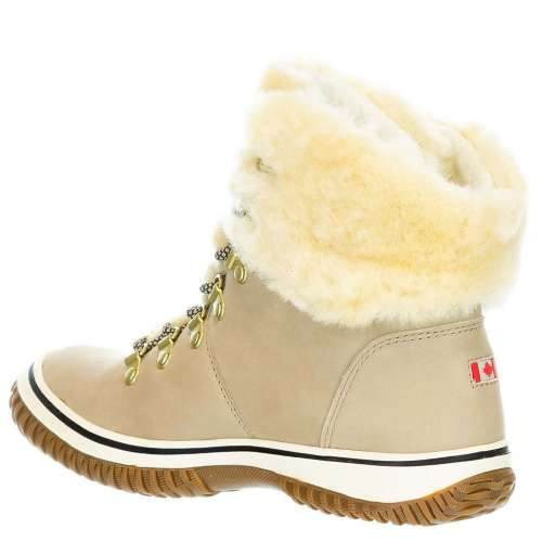 PAJAR Womens Tall Boots 11 Shearling Suede Made in Canada Winter Spring  Fashion