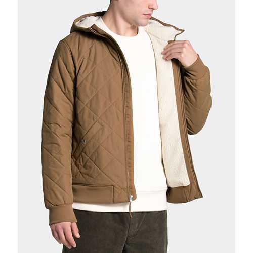 cuchillo water resistant full zip hoodie