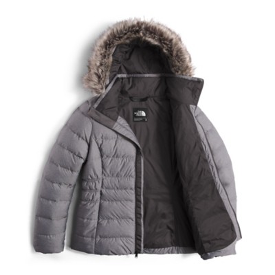 north face women's gotham jacket grey