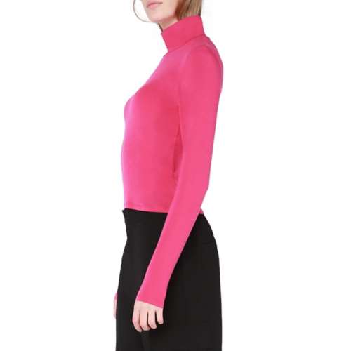 Women's Dex Clothing Basic Long Sleeve Turtleneck Shirt