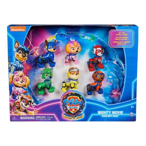 Paw Patrol The Mighty Movie Toy Figures Gift Set