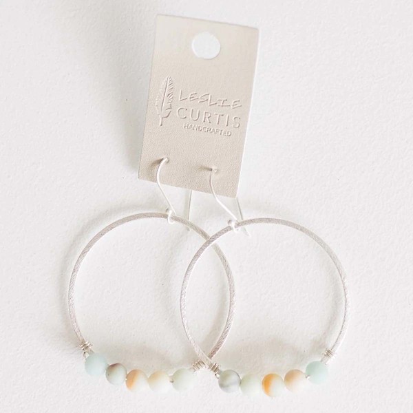 Leslie Curtis Jewelry Jodi Earrings Silver