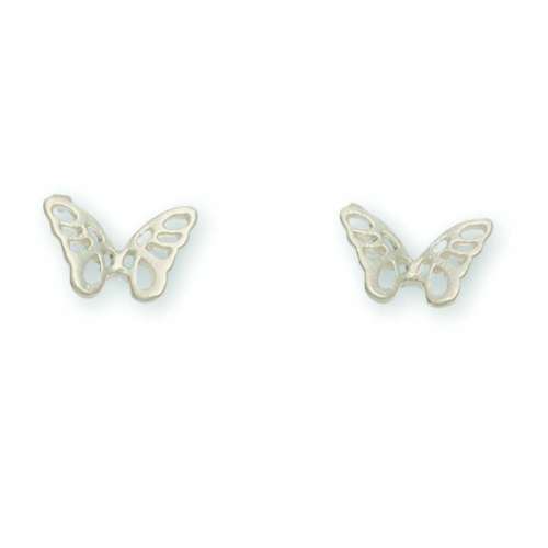 Women's Howard's Butterfly  Silver Earrings