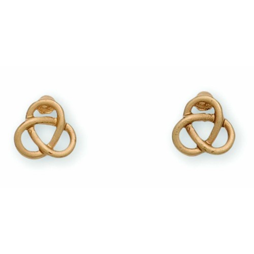 Howards Trinity Gold Earrings - Primary Image