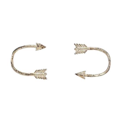 Women's Howard's Bent Arrow Silver Earrings