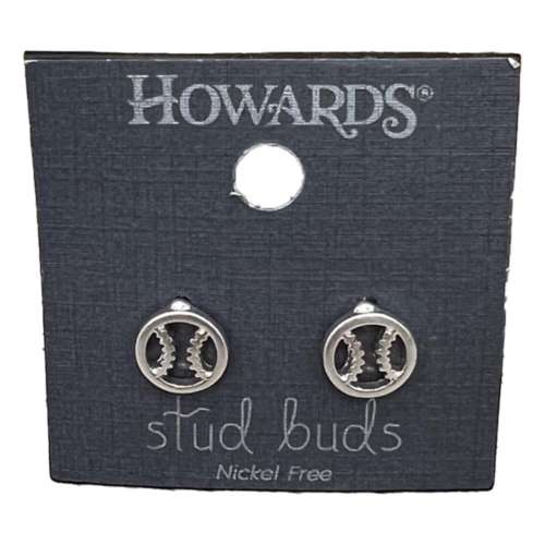 Howards Baseball Earrings