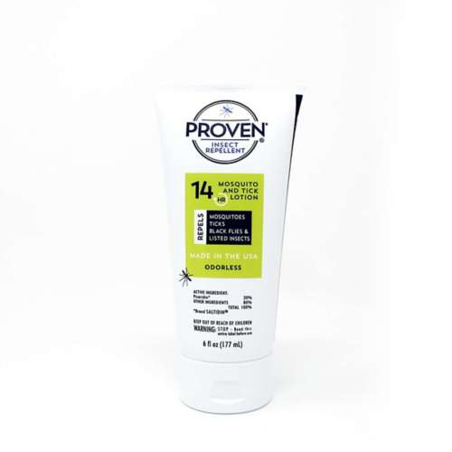 Proven 14 hr Odorless Mosquito and Tick Lotion - 6 oz