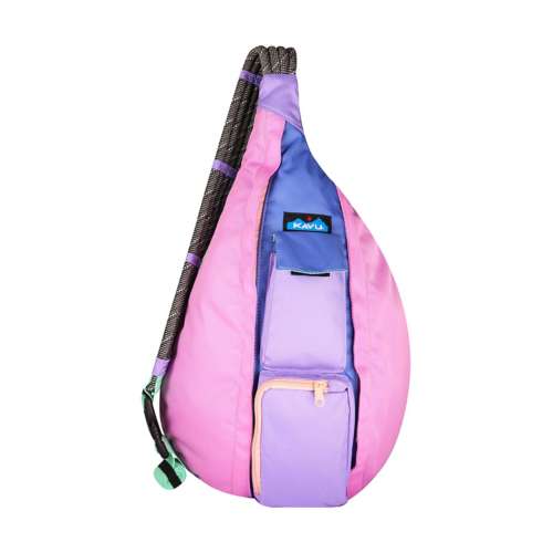  KAVU Original Rope Sling Pack with Adjustable Rope Shoulder  Strap - Coastal Blocks : Clothing, Shoes & Jewelry