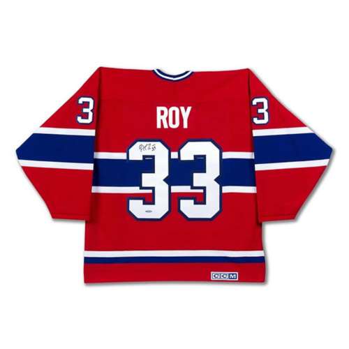 Patrick Roy Autographed Authentic CCM Heroes of Hockey White Colorado Avalanche  Jersey - Upper Deck - Autographed NHL Jerseys at 's Sports  Collectibles Store