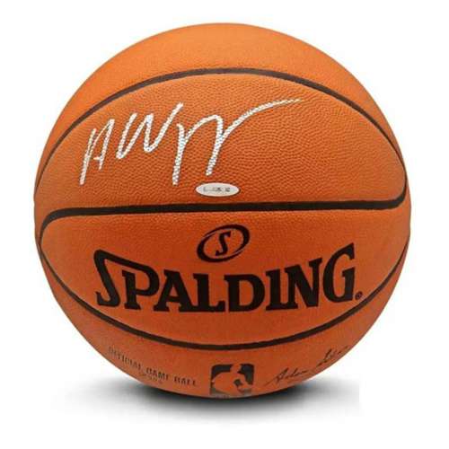 Andrew Wiggins Autographed Authentic Spalding Basketball