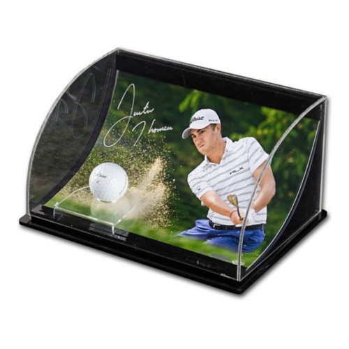 Justin Thomas Autographed "Precision" Horizontal Curve Display - Primary Image