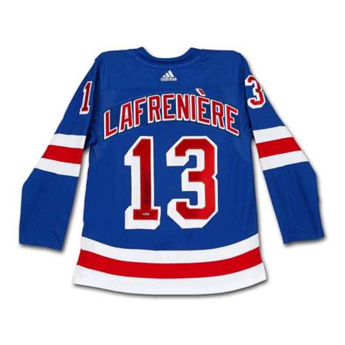 Alexis LafreniÈre Autographed New York Rangers adidas Authentic Jersey