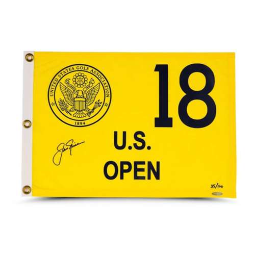 Jack Nicklaus Autographed 1980 U.S. Open Pin Flag