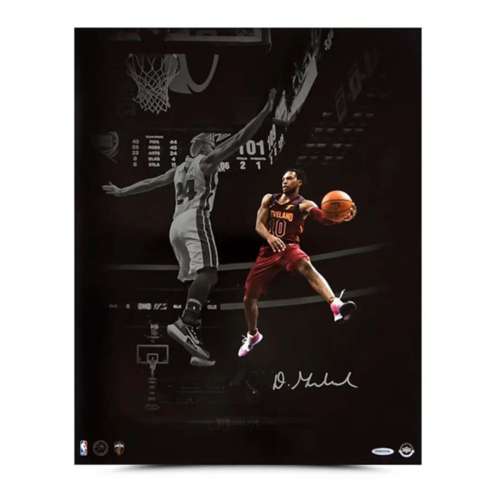Darius Garland Autographed "Pass The Rock" Basketball Print
