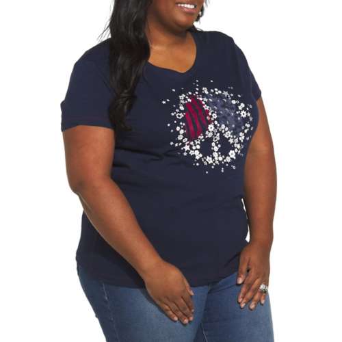 Women's North River Plus Size Print Slub T-Shirt