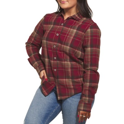 Women's North River Brushed Long Sleeve Button Up Shirt