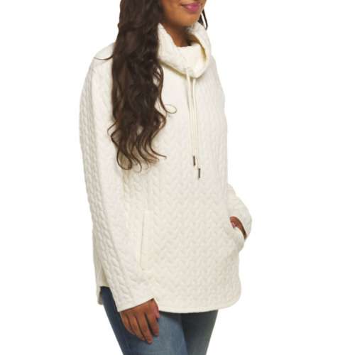 Women's North River Jacquard Quilt Cowl Neck Pullover