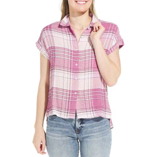 Women's North River Crinkle Woven Button Up Shirt