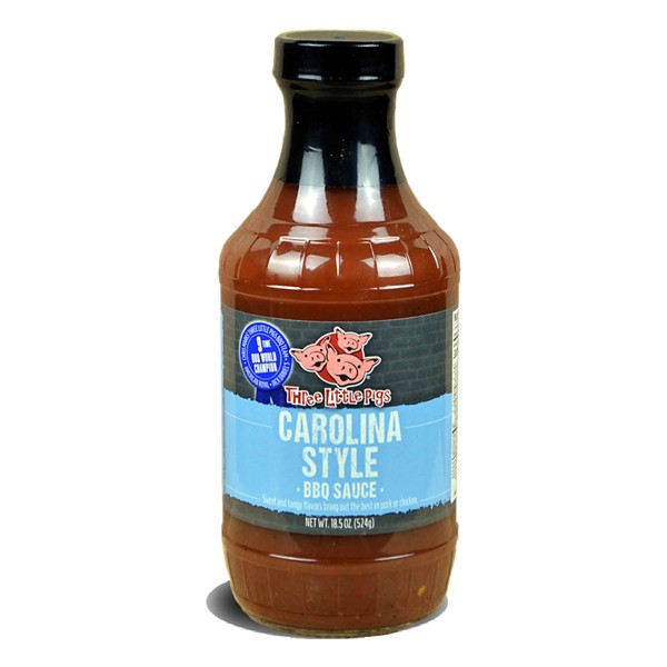 Three Little Pigs Carolina Style BBQ Sauce - Three Little Pigs