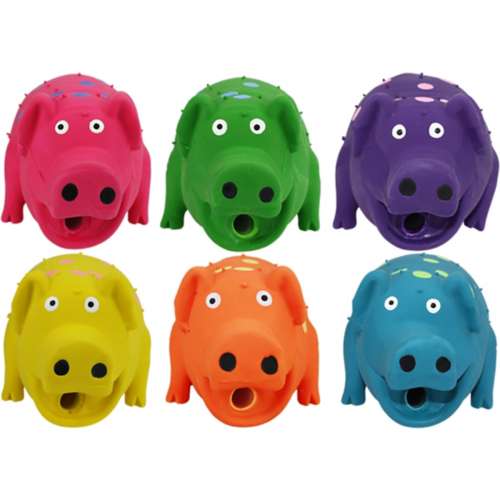 Multipet Globlets Pig Dog Toy
