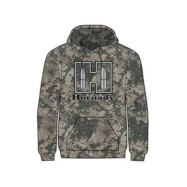 HORNADY Men's  Camo Fleece Shooting Hoodie