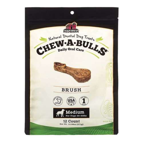 Redbarn Chew-A-Bulls Dental Dog Treats