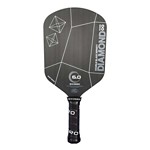 Six Zero Infinity Edgeless Double Black Diamond Control Pickleball Paddle - Thumbnail 1 of 13