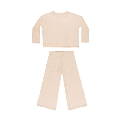 Baby Rylee + Cru Baby Cozy Rib Knit Shirt and Pants Set