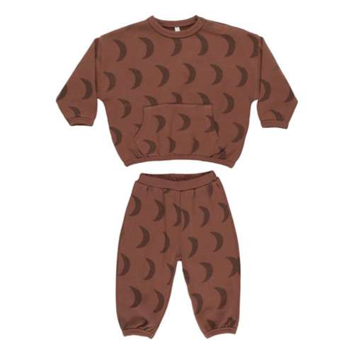 Toddler Rylee + Cru Moons Crewneck Sweatshirt and Sweatpants Set