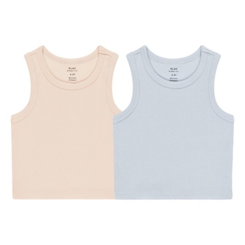 Toddler Girls' Rylee + Cru Ribbed Tank Top Set