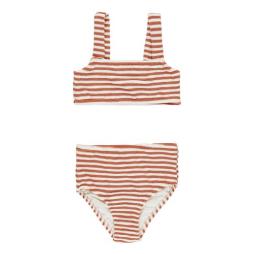 Girls' Rylee + Cru Brently Stripe Swim Bikini Set