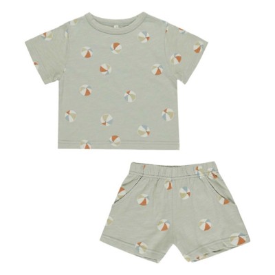 Toddler Rylee + Cru Beach Ball T-Shirt Set